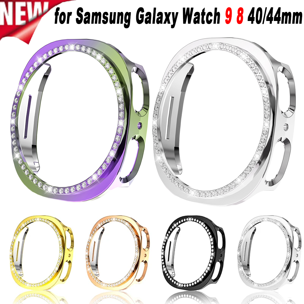 Samsung Smartwatch Accessories - Custodia Protettiva Rigida Vuota con Diamanti
