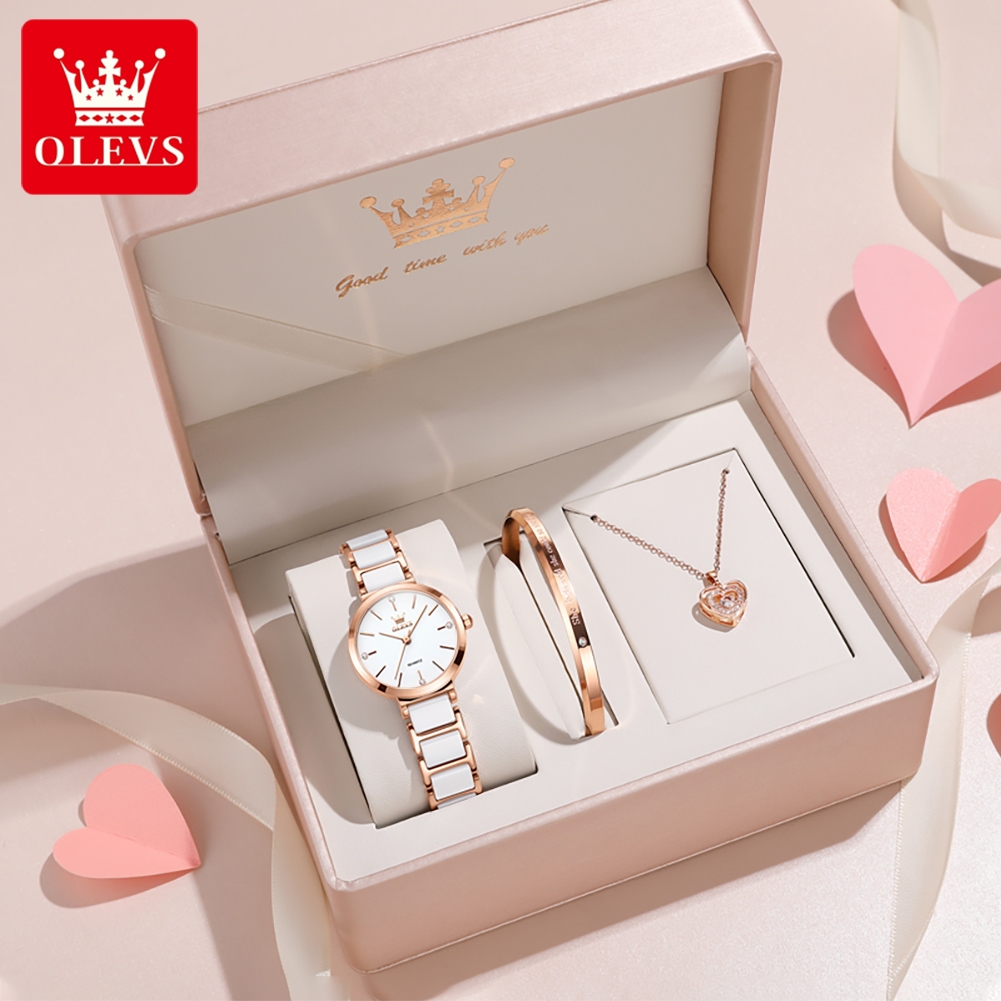 Accessories With Watch - OLEVS Orologio da donna 5877 Orologio