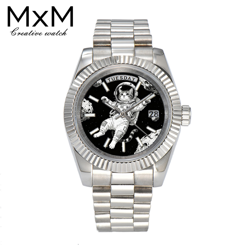 Accessories With Watch - Orologio da uomo creativo 40mm/36mm Orologio