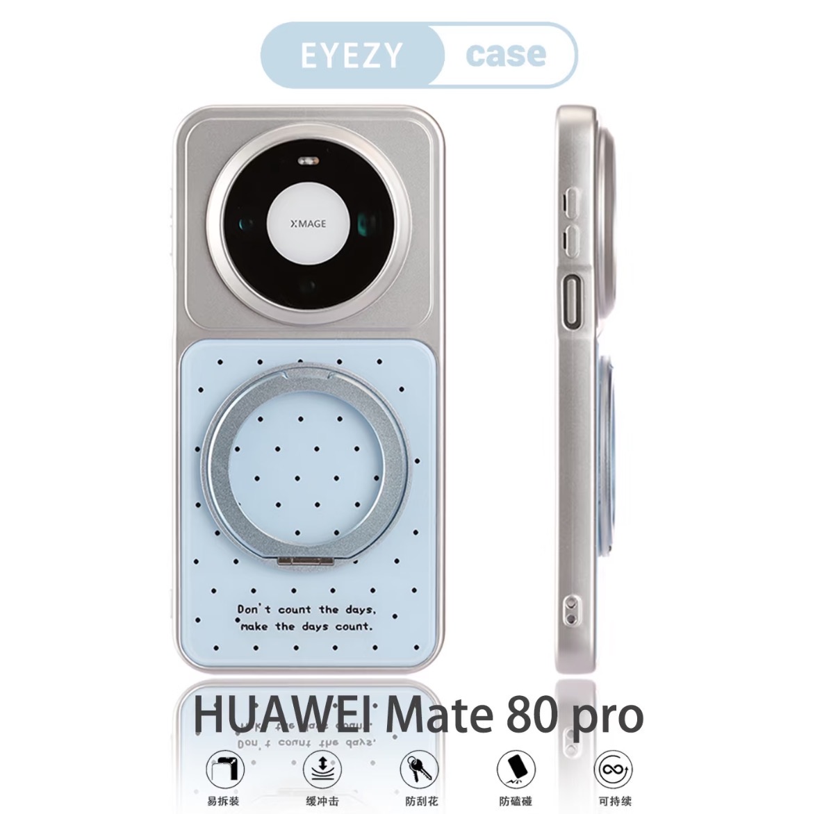 Huawei Pura 70 - DECLAREYAO Cover Rigide Opache Originali per
