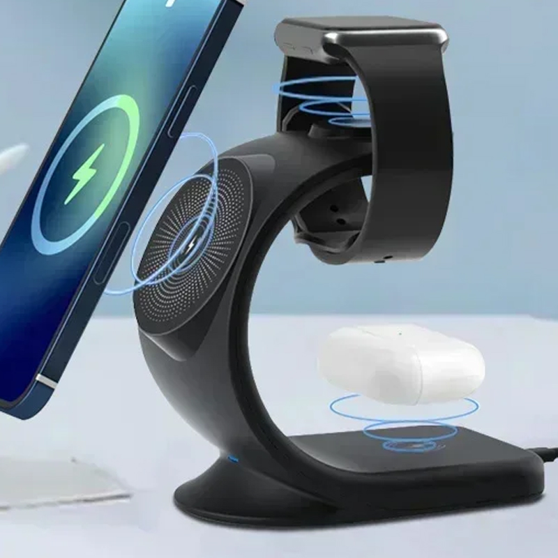 Wireless Charger Watch - Caricabatterie wireless magnetico Stazione di ricarica