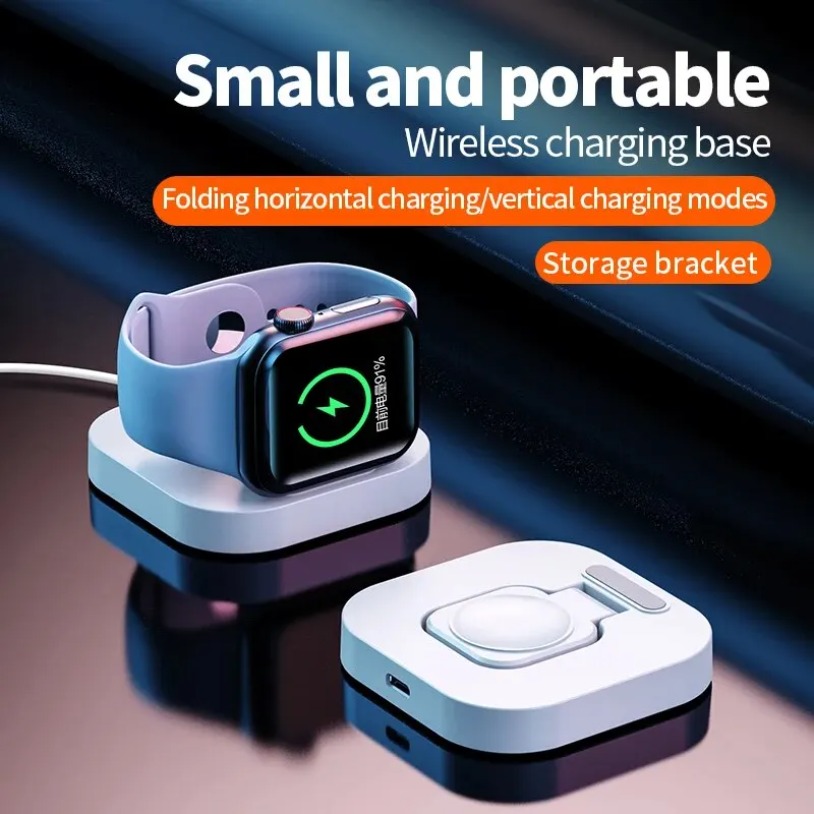 Wireless Charger Watch - Staffa base di ricarica rapida portatile