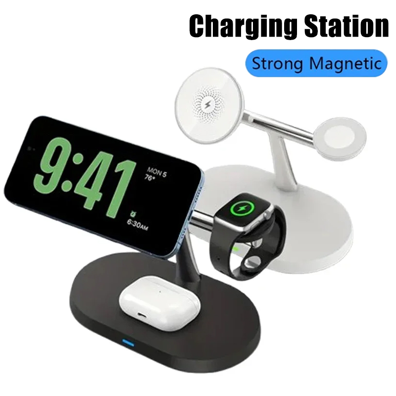 Smartwatch Ac - Caricatore Wireless Magnetico 3 in 1
