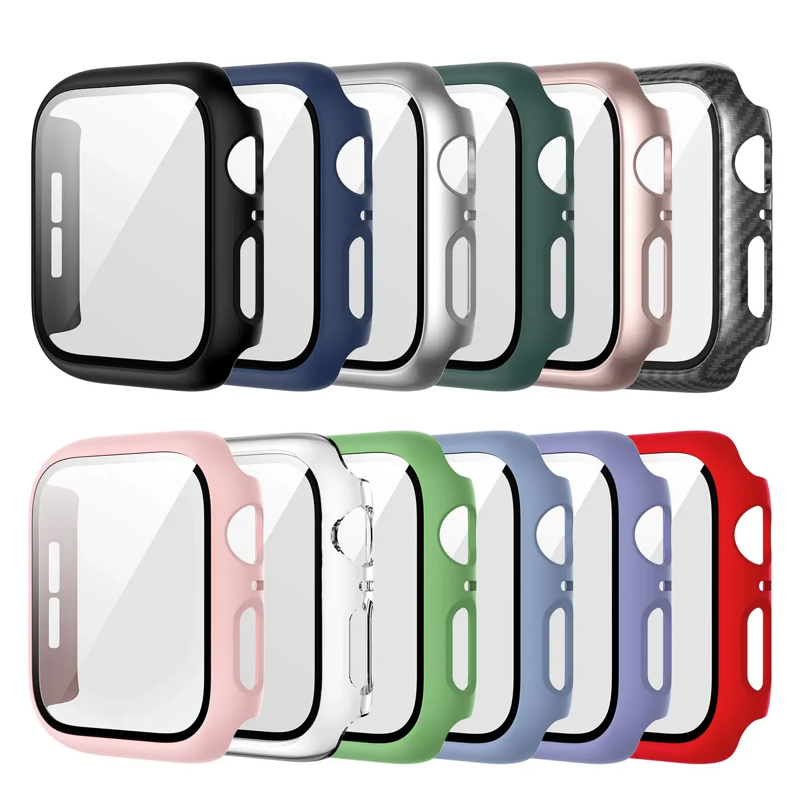 Apple Smartwatch Accessories - Vetro temperato + copertura per Apple