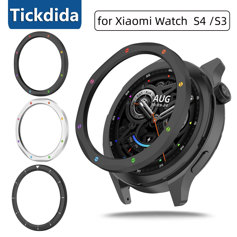 Xiaomi Smartwatch S4 Accessories - Custodia con anello con castone in
