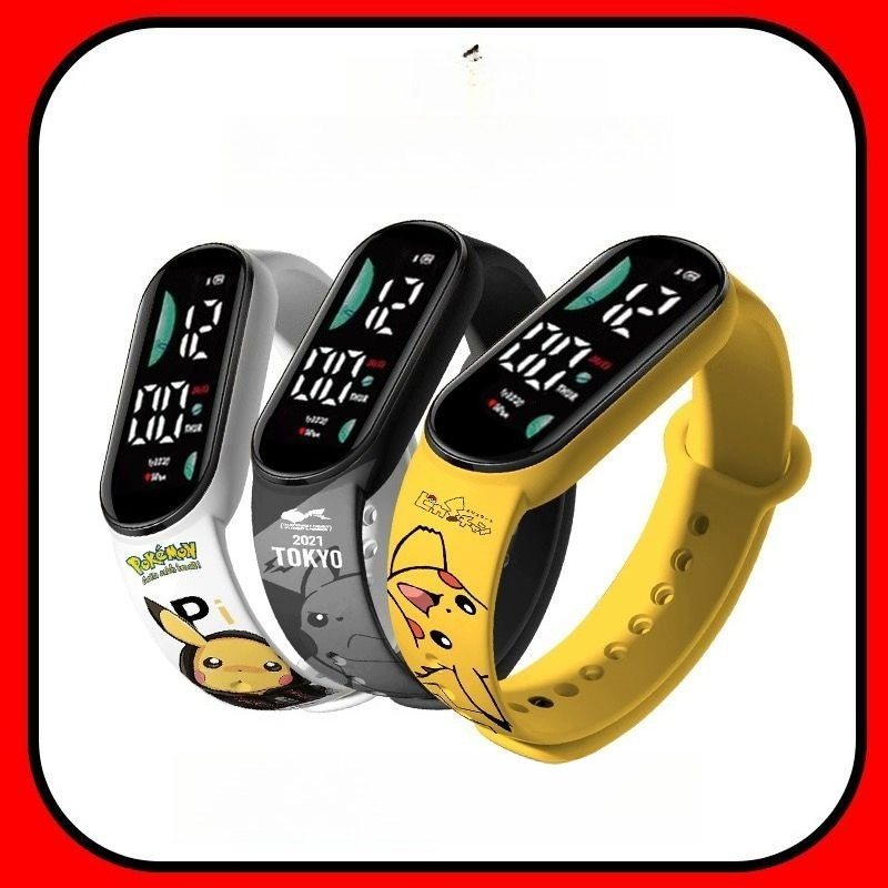 Accessories With Watch - Orologio digitale con motivo a cartoni