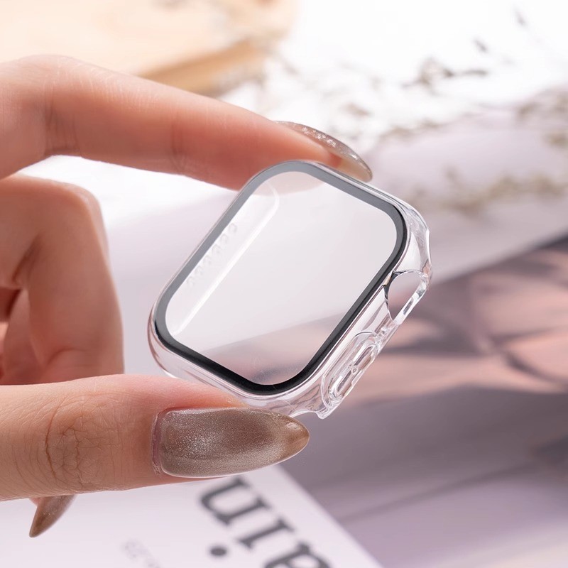 Smartwatch Watch Accessories For Women - Confezione da 3 vetro + copertura