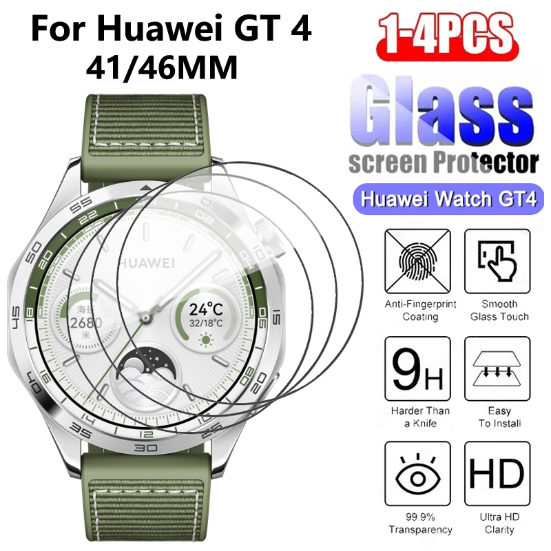 Watch Face Protector - Pellicola in vetro temperato HD per