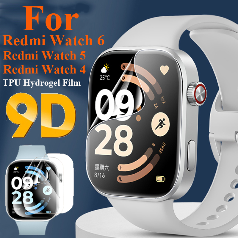 Watch Face Protector - 1-5PCS Idrogel Pellicola Protettiva Per Redmi