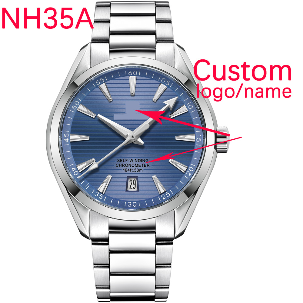 Accessories With Watch - Lusso NH35 Movt Logo personalizzato 41mm