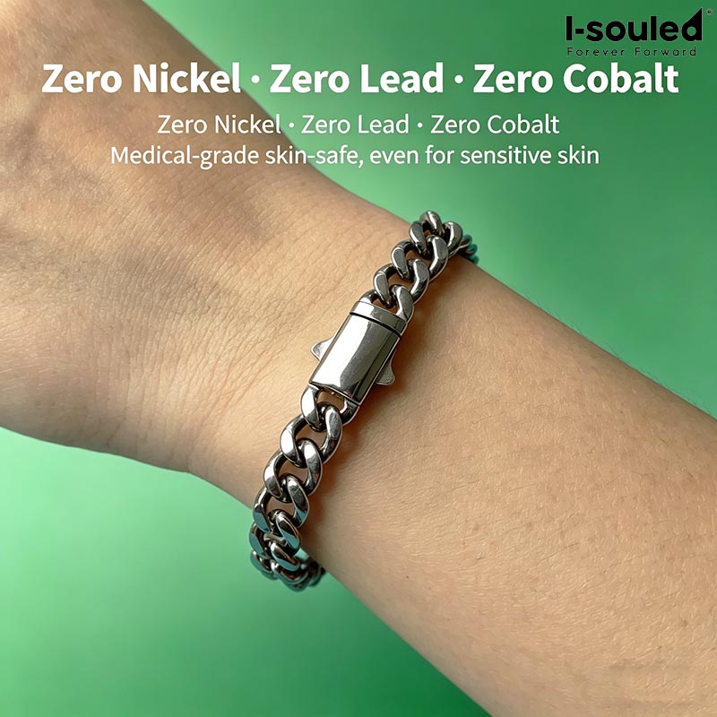 Bracciale in Titanio Solido da - Ceramic Link Bracelet recensione e prezzo