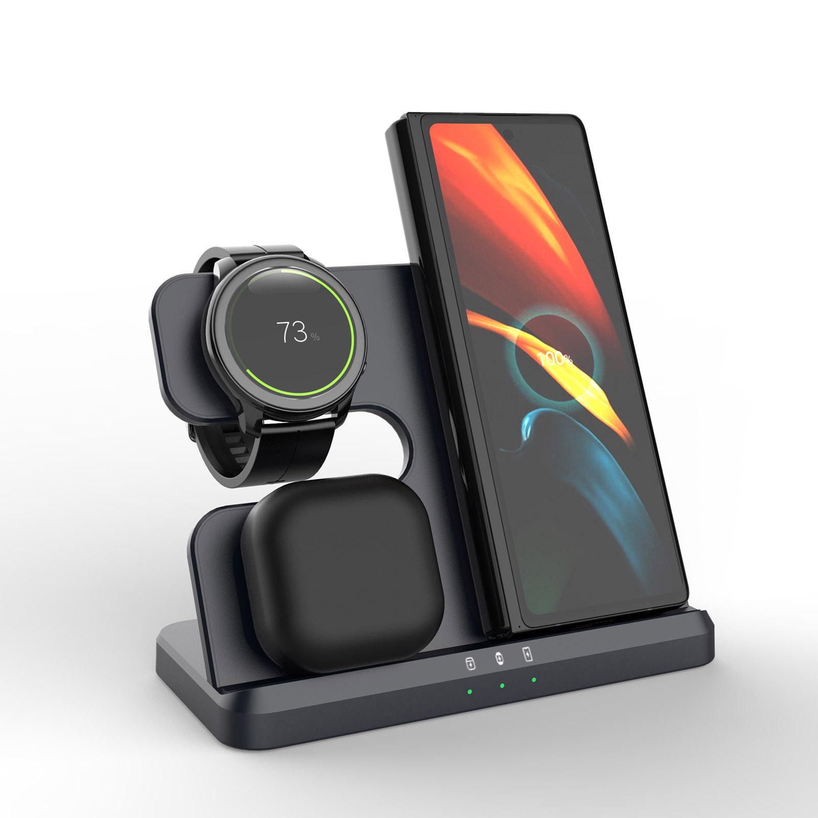 Caricatore wireless 3 in 1 con - Smartwatch Ac recensione e prezzo
