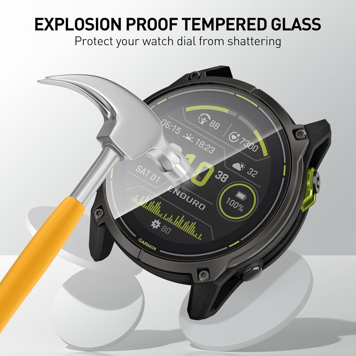 Pellicole in vetro temperato p - Watch Face Protector recensione e prezzo