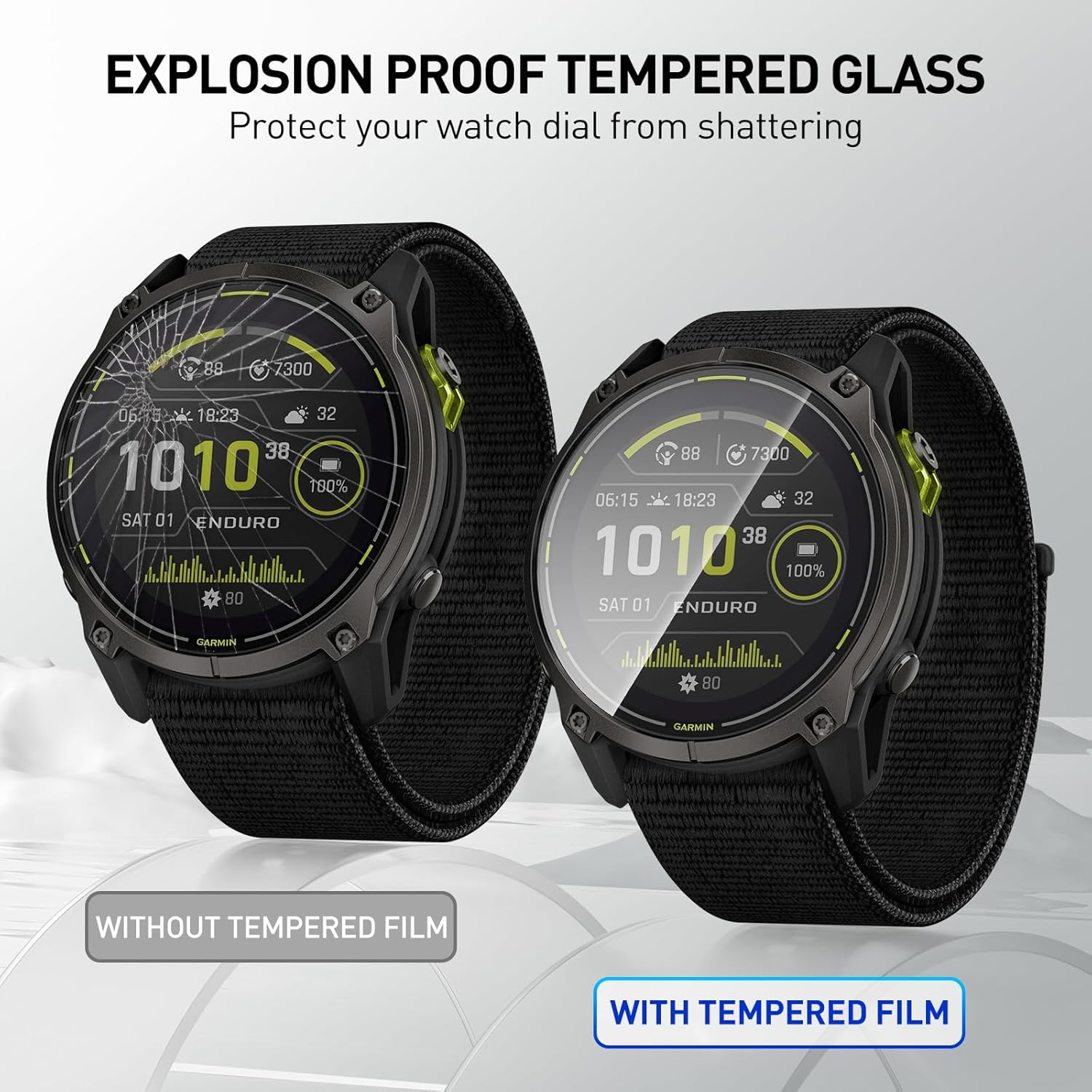 Pellicole in vetro temperato p - Watch Face Protector recensione e prezzo