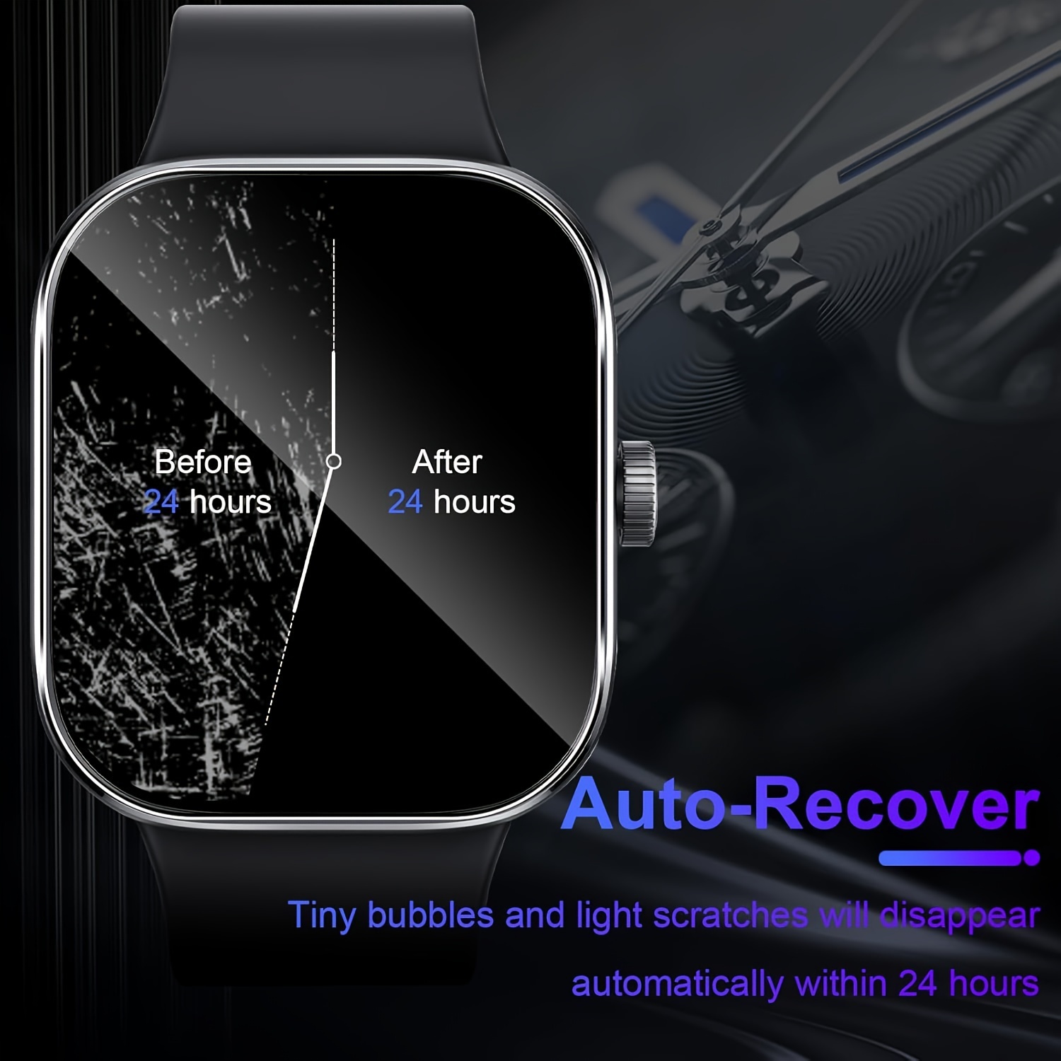 3-5 pezzi di vetro temperato p - Watch Face Protector recensione e prezzo