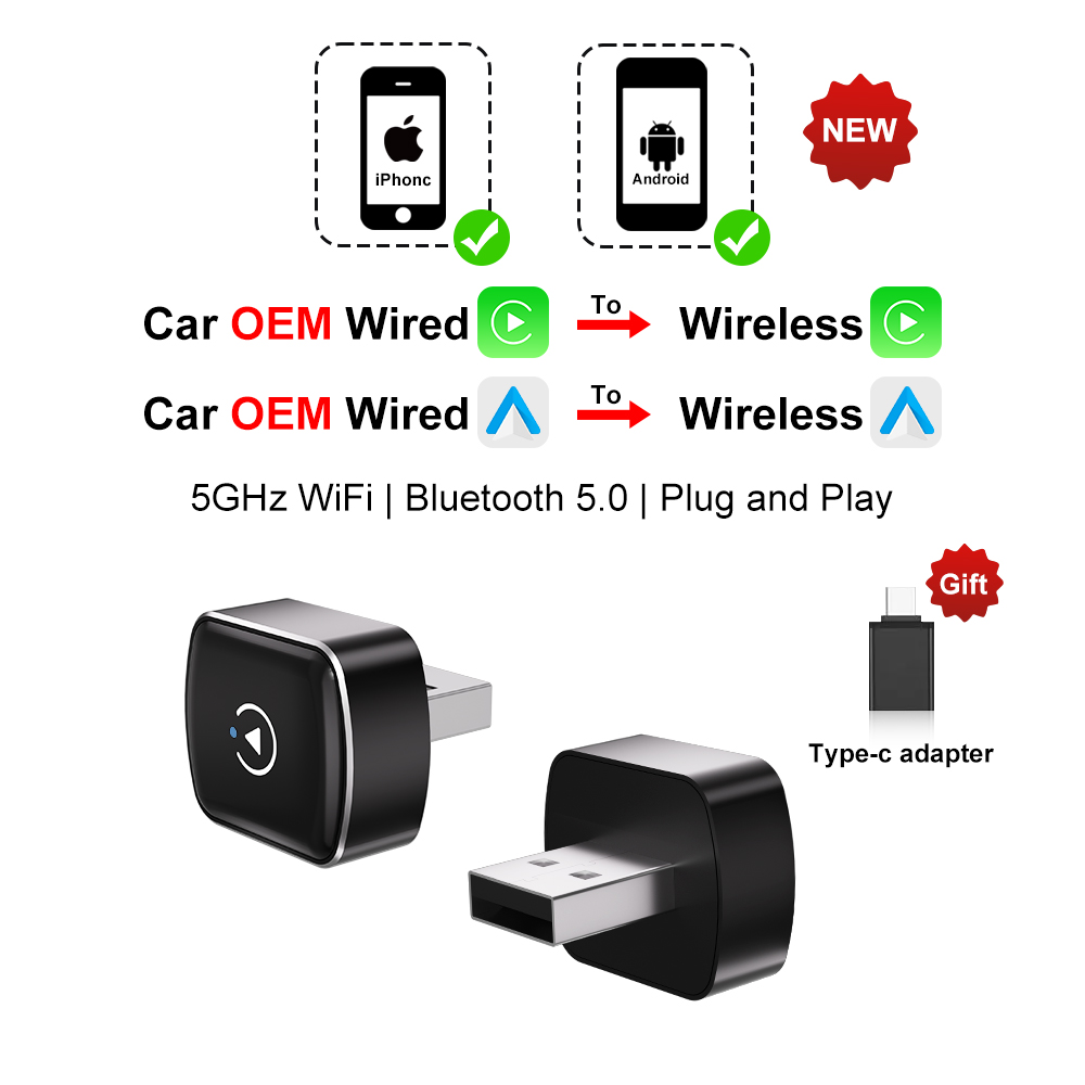 Adattatore Wireless 2in1 CarPl - Smartwatch Universal recensione e prezzo