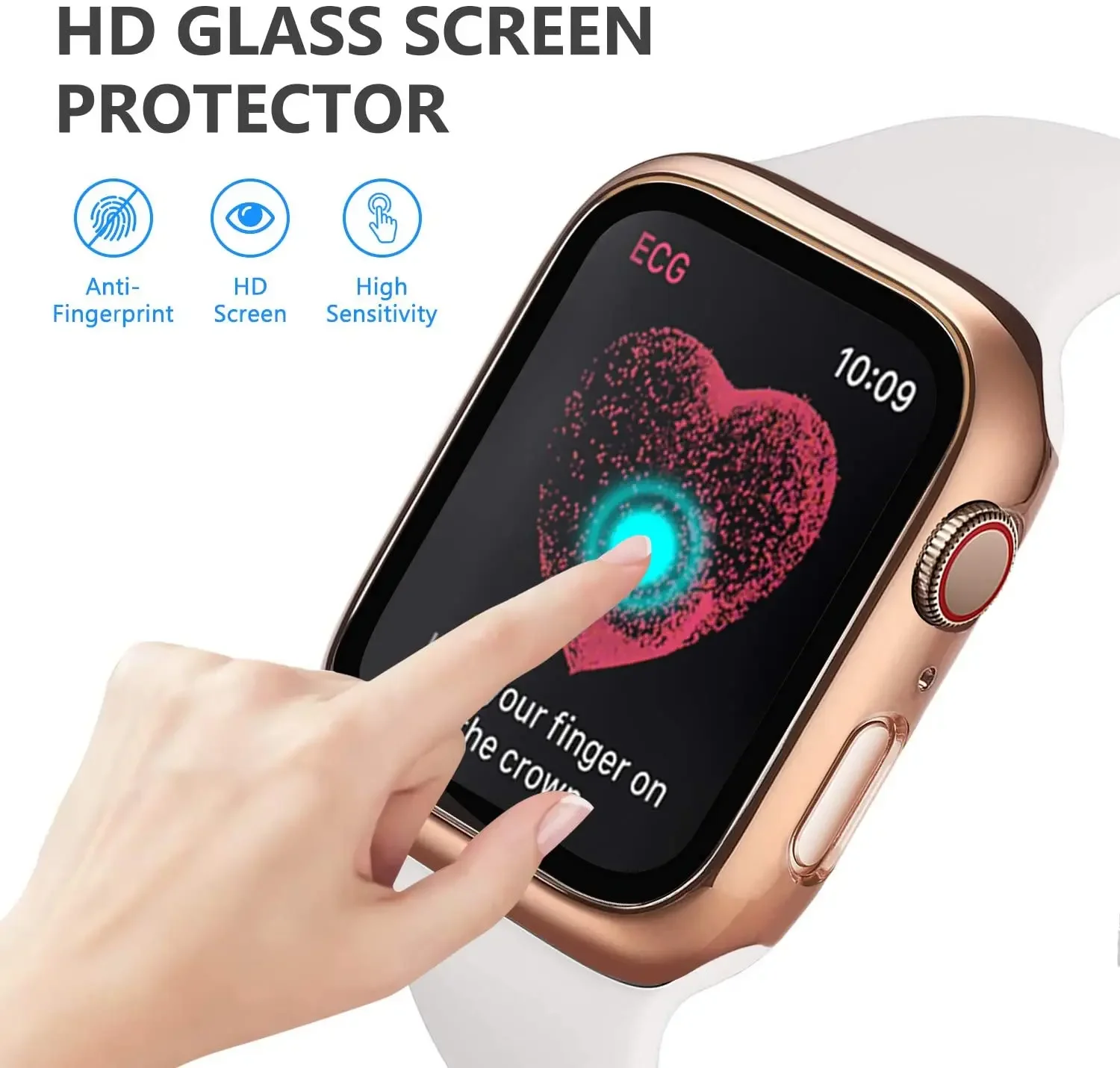 Vetro temperato + copertura pe - Apple Smartwatch Accessories recensione e prezzo