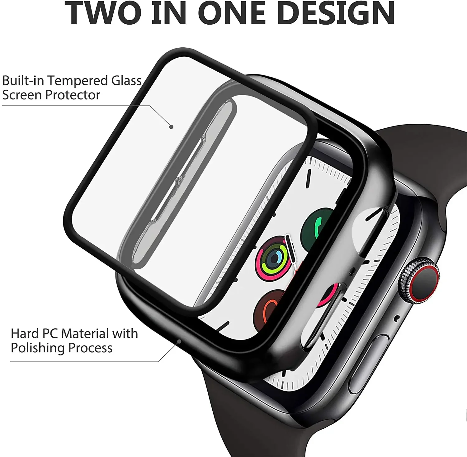 Vetro temperato + copertura pe - Apple Smartwatch Accessories recensione e prezzo
