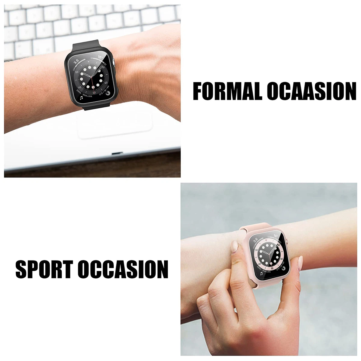 Vetro temperato + Cover per Ap - Apple Smartwatch Accessories recensione e prezzo