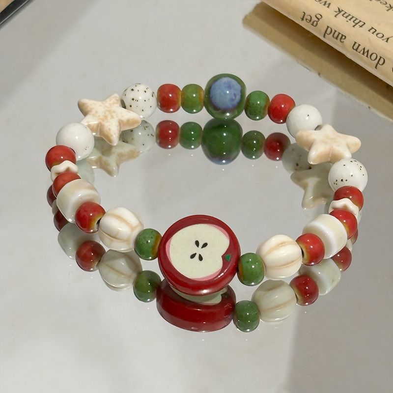 Braccialetto Retrò con Perline - Ceramic Link Bracelet recensione e prezzo