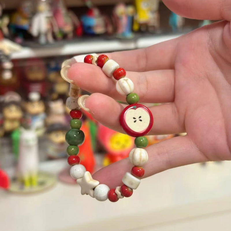 Braccialetto Retrò con Perline - Ceramic Link Bracelet recensione e prezzo