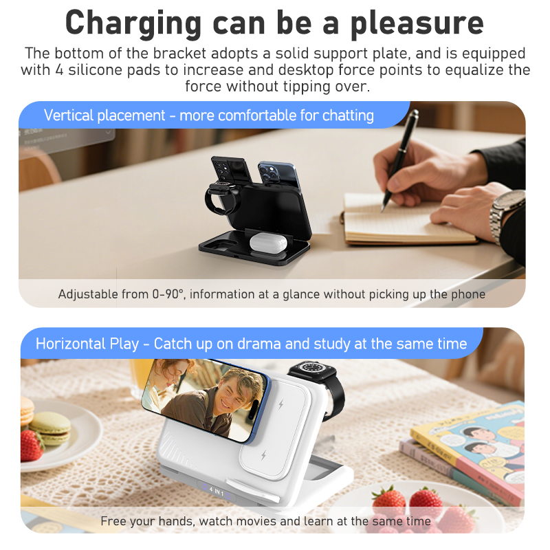 Supporto per caricabatterie wi - Wireless Charger Watch recensione e prezzo
