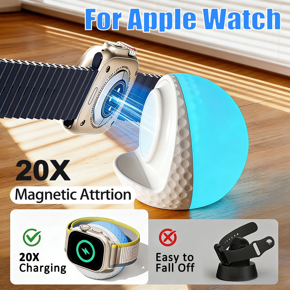 Supporto di ricarica wireless  - Wireless Charger Watch recensione e prezzo