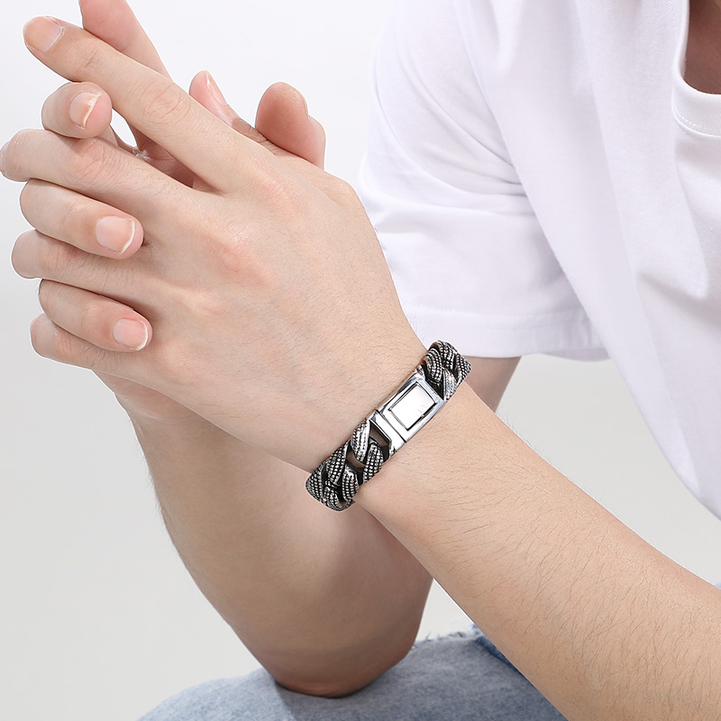 Kalen 19-21 cm Bracciale da uo - Ceramic Link Bracelet recensione e prezzo