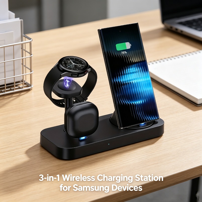 Caricatore Wireless 3 in 1 con - Wireless Charger Watch recensione e prezzo
